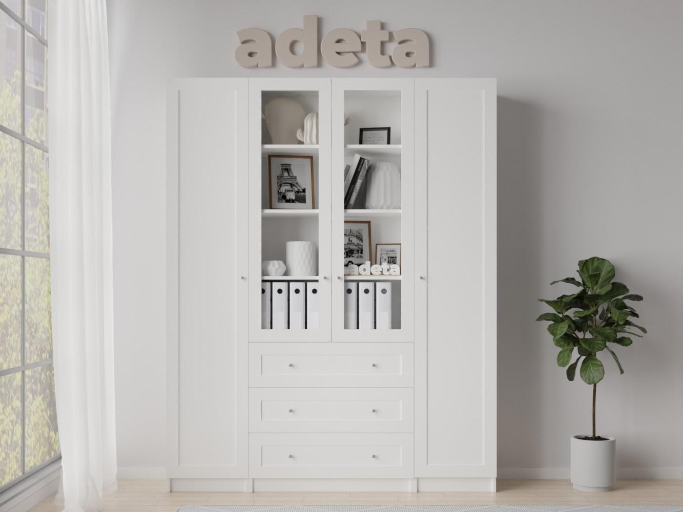 Книжный шкаф Билли 361 white ИКЕА (IKEA) изображение товара