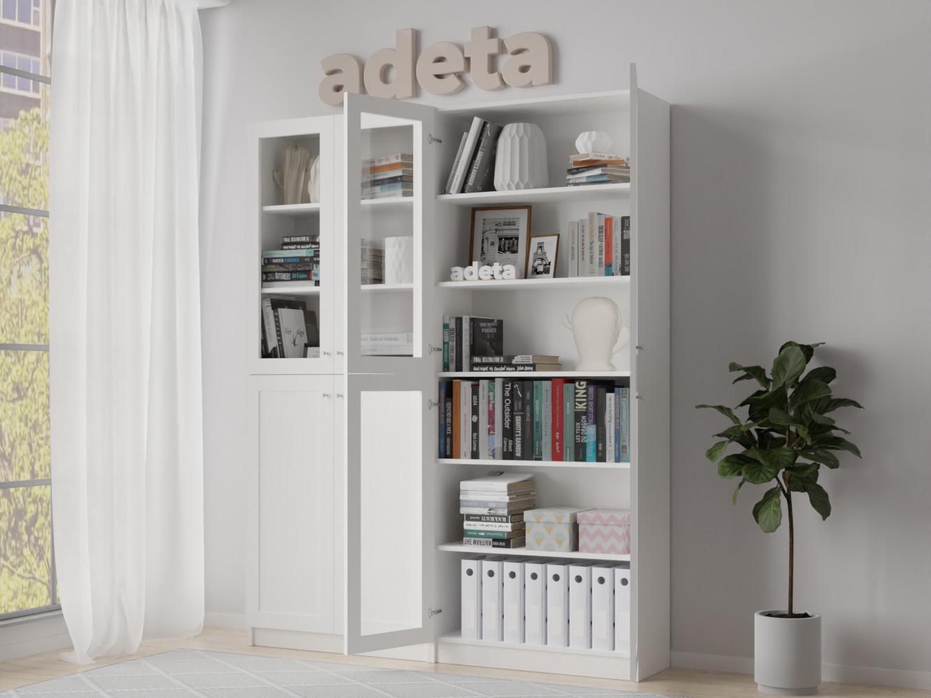 Книжный шкаф Билли 342 white ИКЕА (IKEA) изображение товара