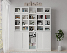 Изображение товара Книжный шкаф Билли 348 white ИКЕА (IKEA) на сайте adeta.ru