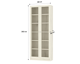 Изображение товара Книжный шкаф Билли 336 oak white craft ИКЕА (IKEA) на сайте adeta.ru