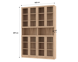 Изображение товара Книжный шкаф Билли 393 beige ИКЕА (IKEA) на сайте adeta.ru