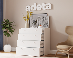 Изображение товара Комод Каллакс 13 white ИКЕА (IKEA) на сайте adeta.ru