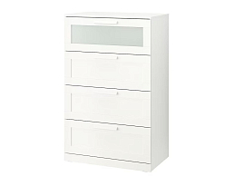 Изображение товара Комод Бримнэс 14 white ИКЕА (IKEA) на сайте adeta.ru